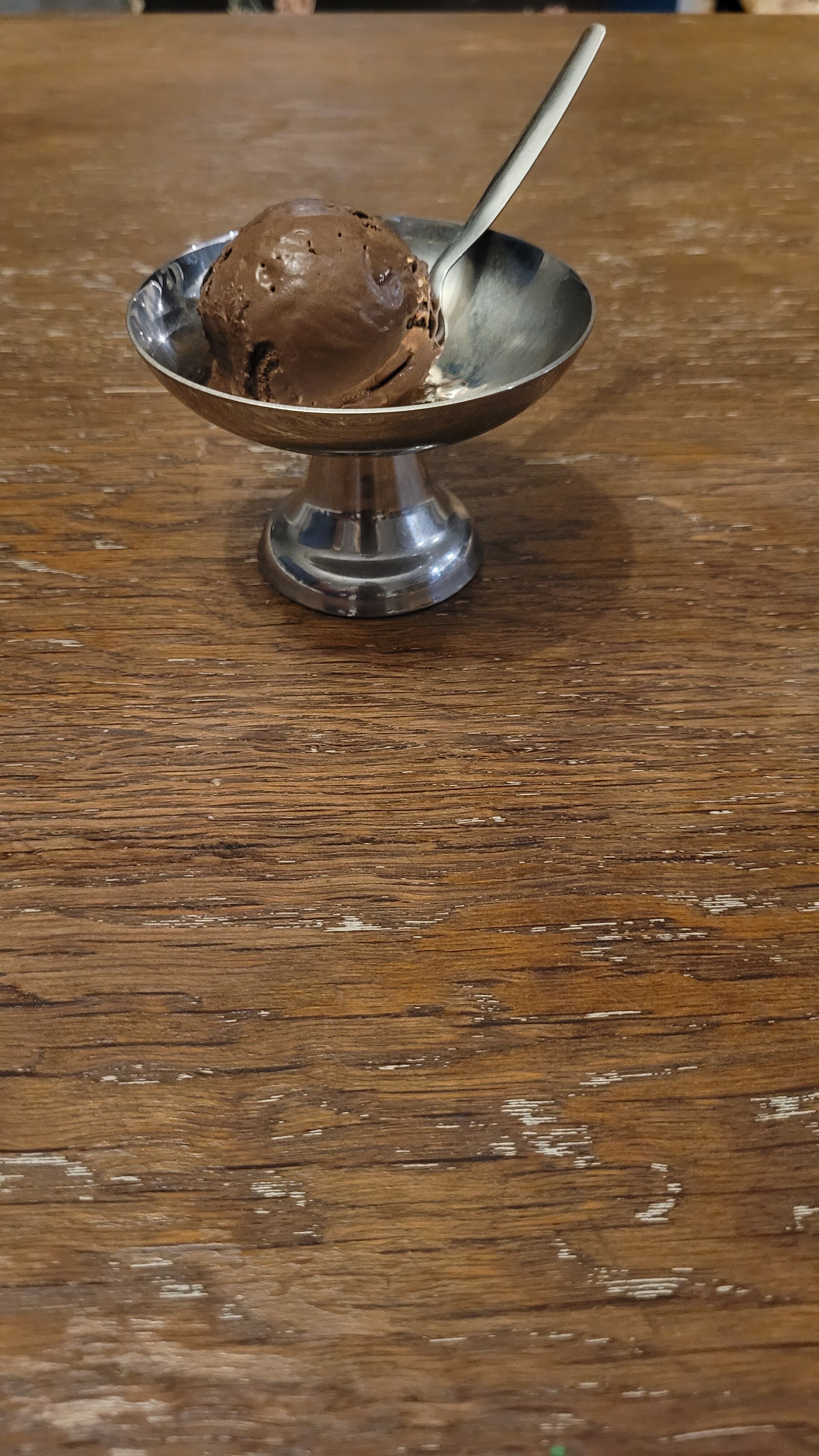 6 coupes à glace en inox style art déco