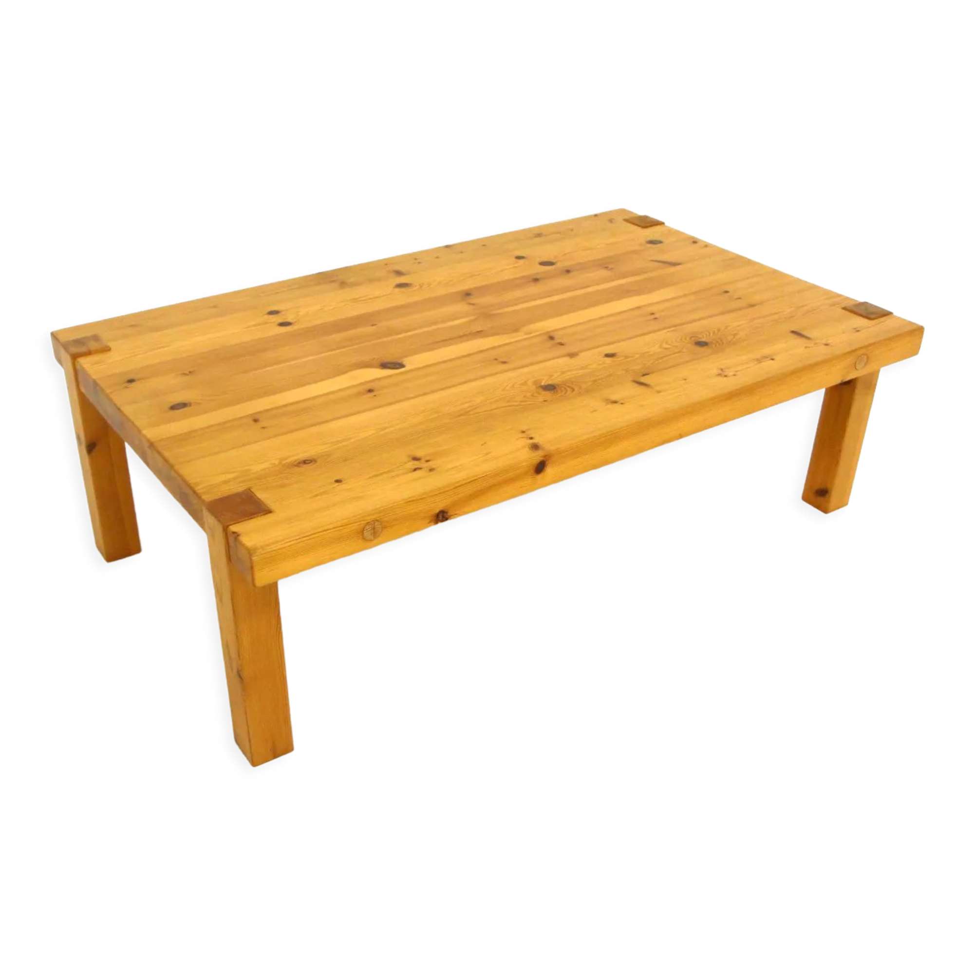 Pine coffee table, Sweden, 1970