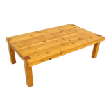 Pine coffee table, Sweden, 1970