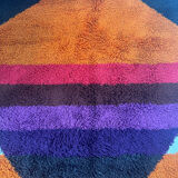 XXL DESSO carpet vintage pop art color from the 70s Scandinavian design Holland