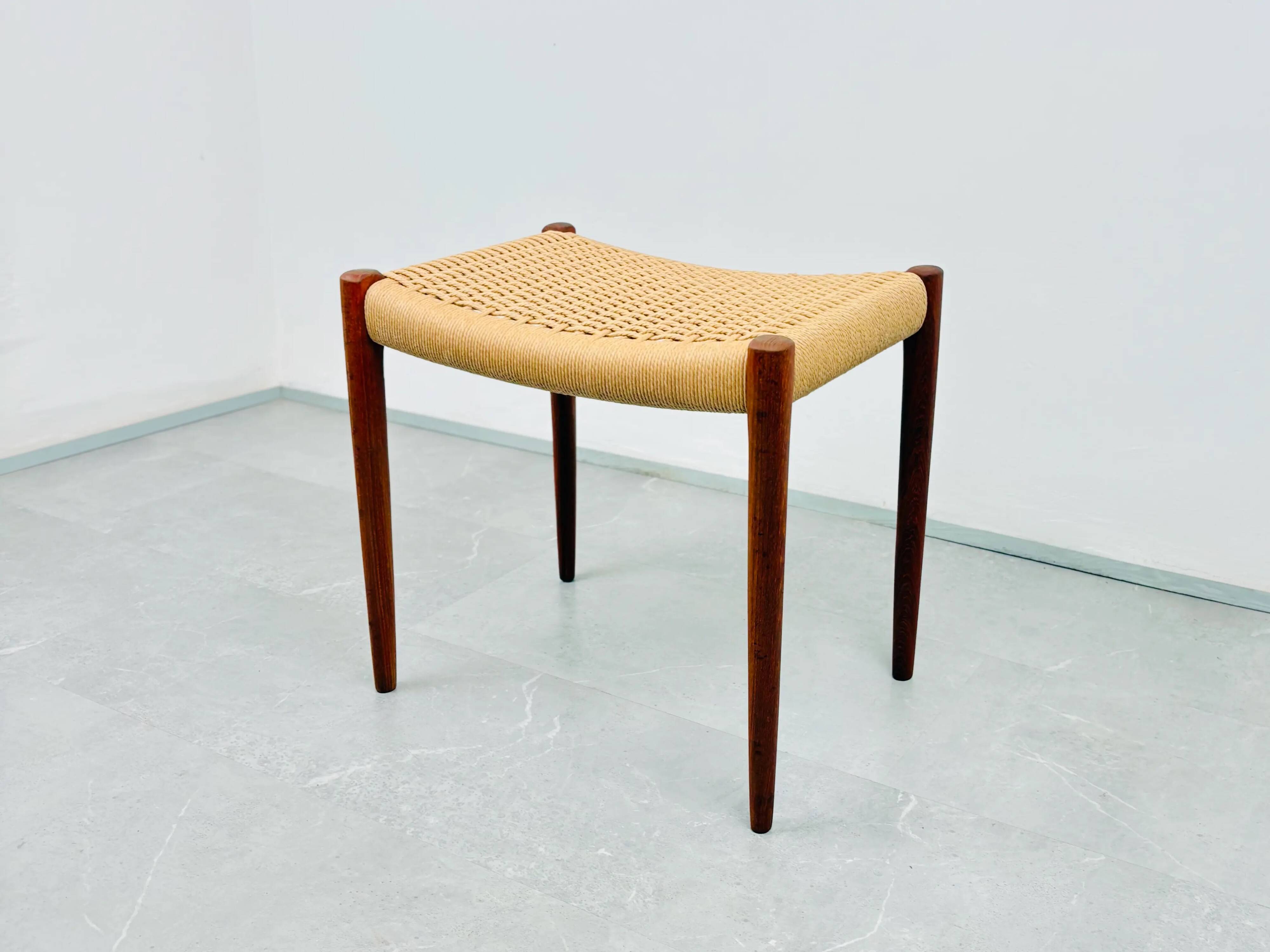 Stool Model 80a by Niels O. Møller
