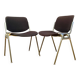 Pair of DSC 106 chairs designed by Giancarlo Piretti, Anonima Castelli, Ita