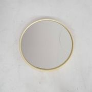 Miroir rond en polyester des années 1960, Pays-Bas