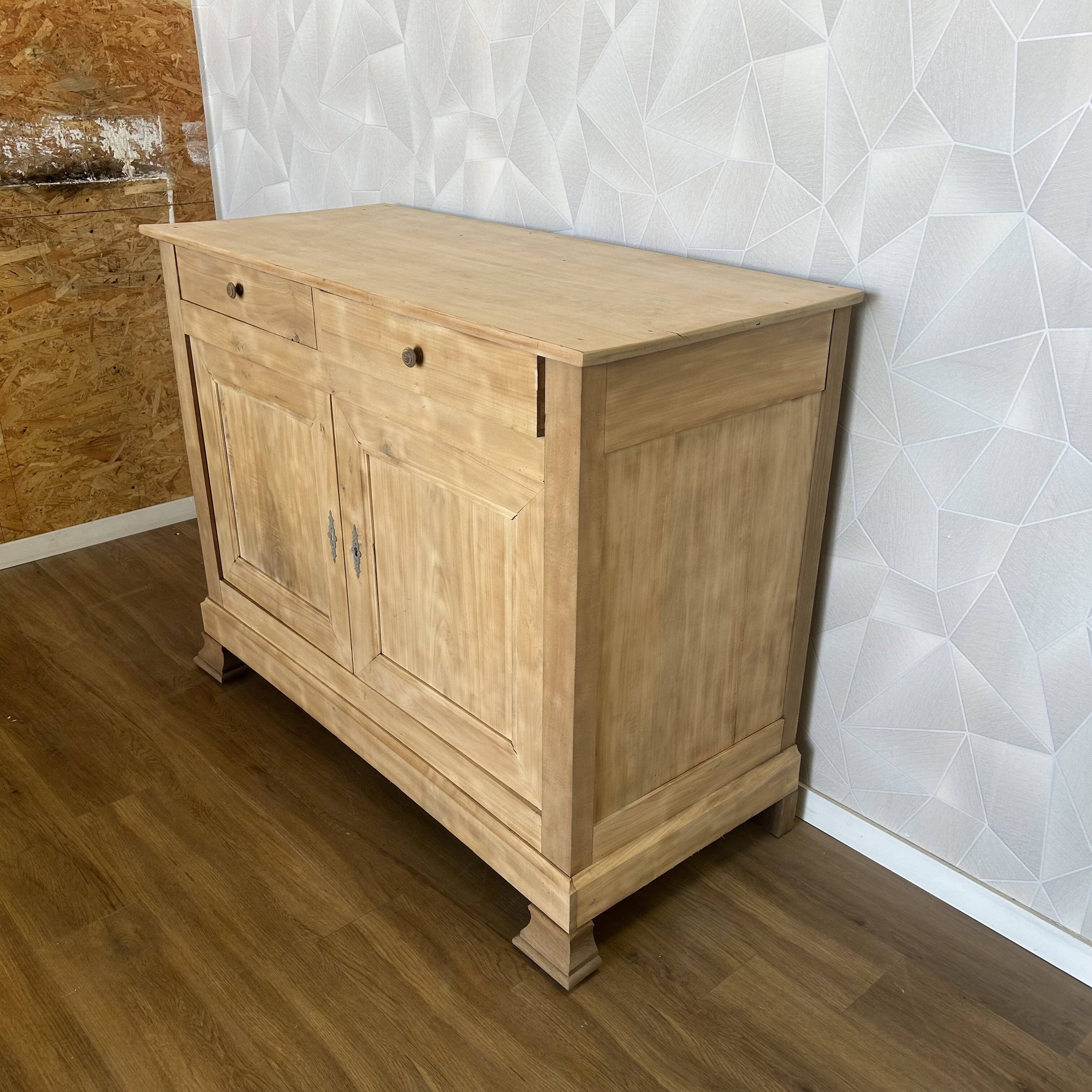 Parisian buffet sandblasted and stripped