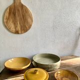 Cutting board, hanging rope