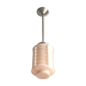 Suspension art deco opaline
