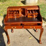 Chippendale-style secretary desk with drawer