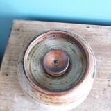 Water butter dish in Puisaye stoneware, Jean-Pierre Prud'homme