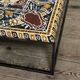 Table basse en marqueterie de marbre vers 1990