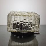Glass ceiling light 1950s