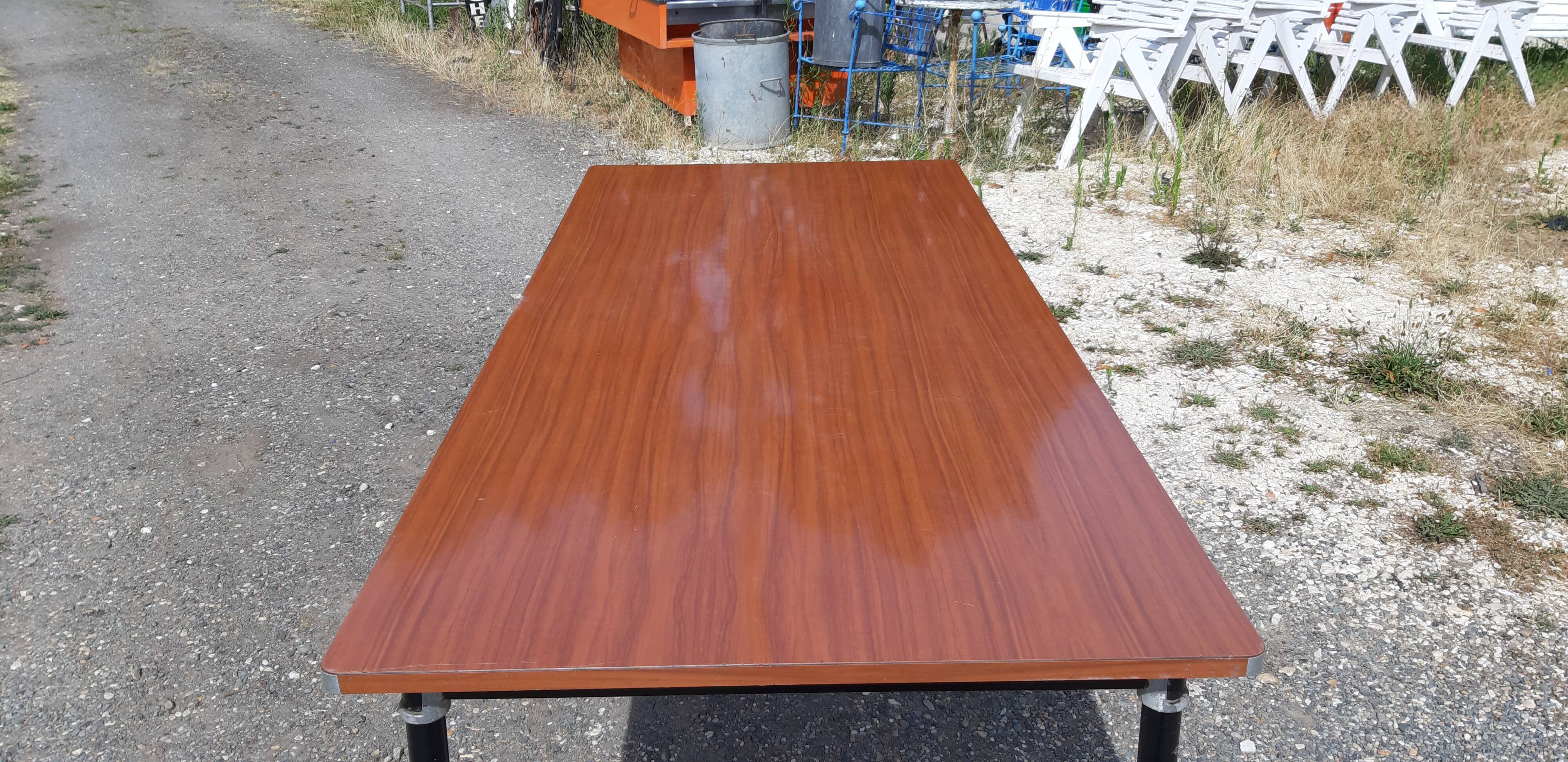 Vintage table mullca iron formica