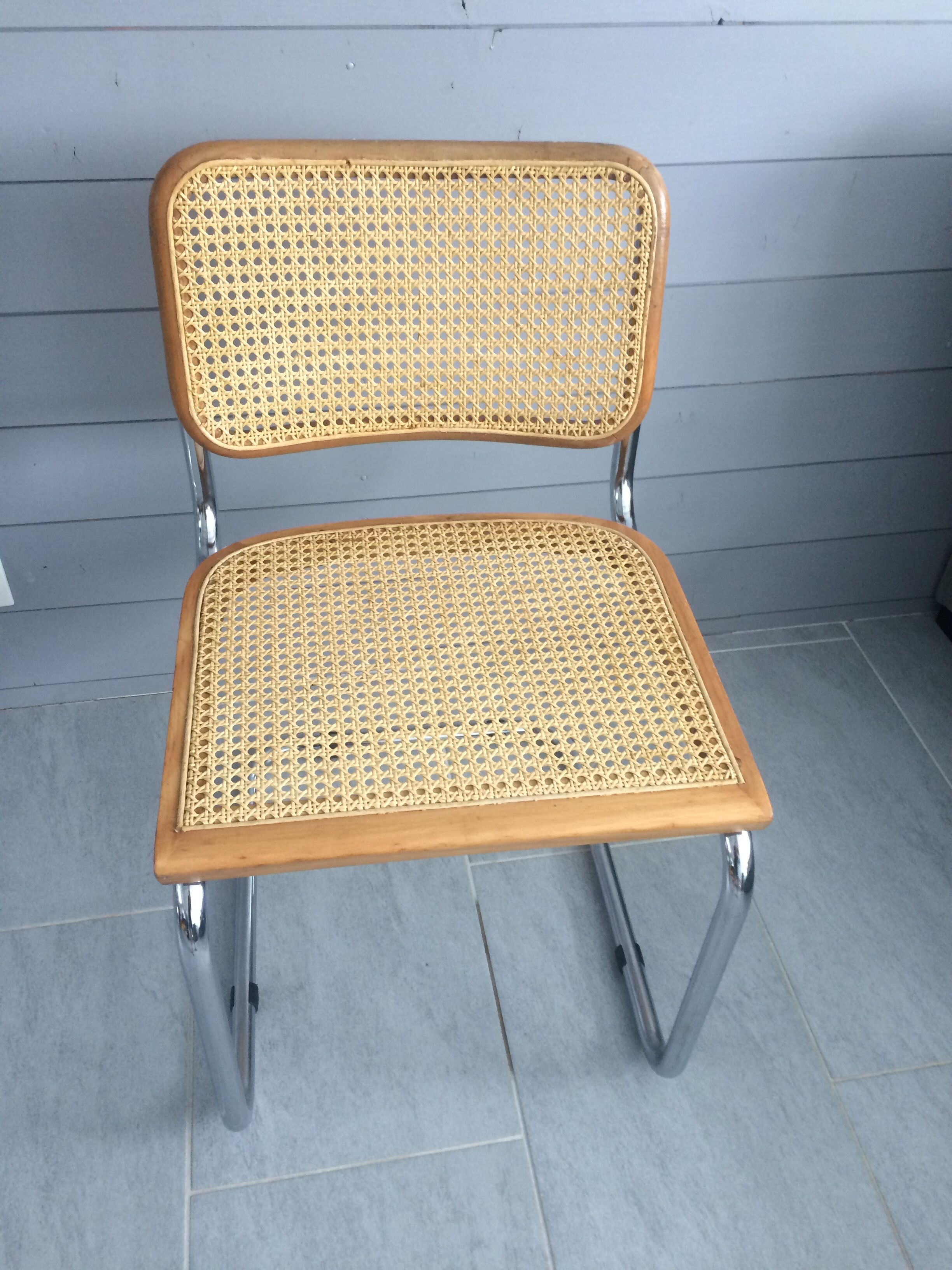 Series of 5 chairs B32 Breuer