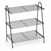 Vintage metal rack / shoe rack from the 1970s