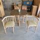 Ensemble vintage attribué à Thonet – table + 4 chaises années 60