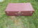 Valise vintage bordeaux