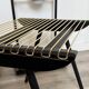 Vintage black Georges Tigien stool