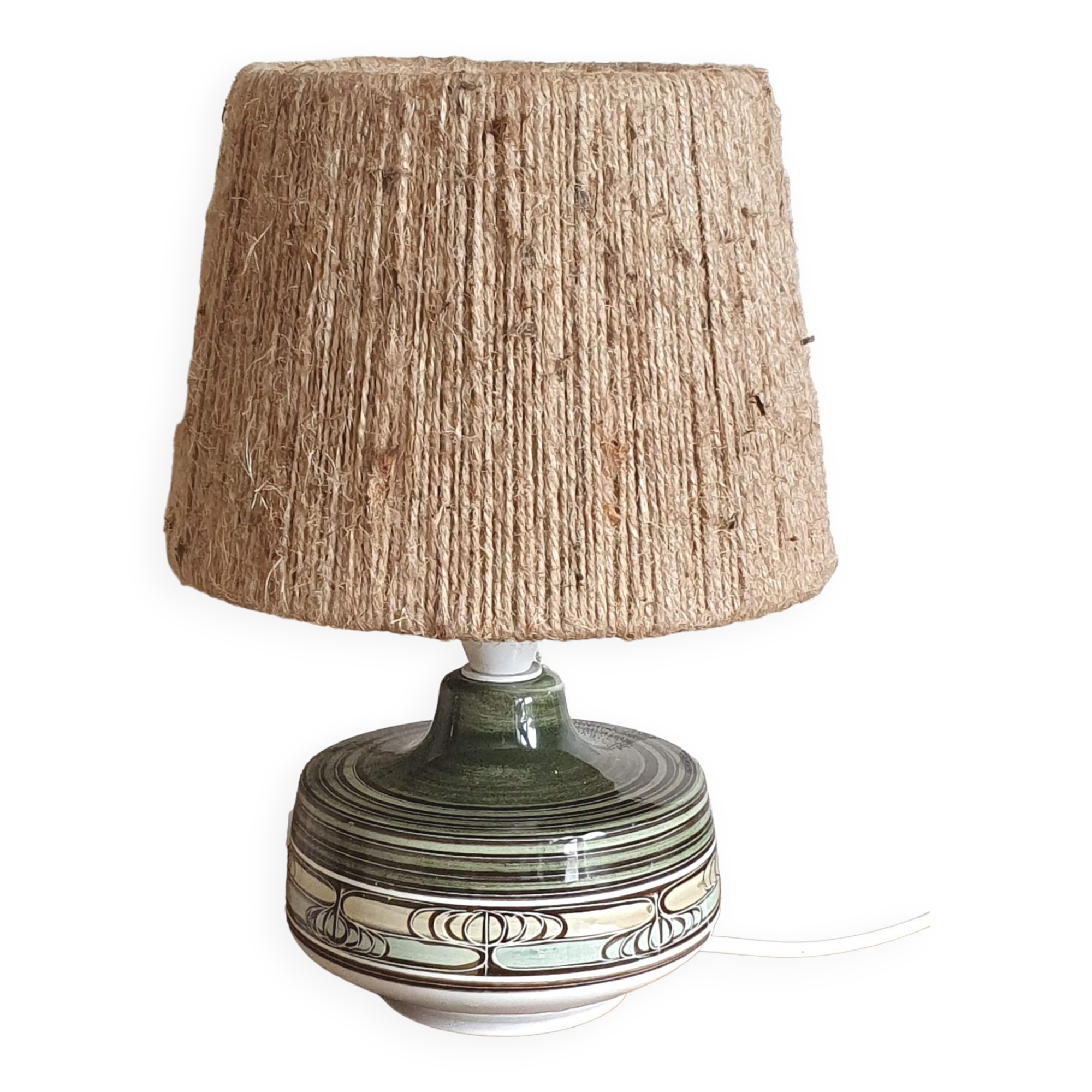 Ceramic lamp Jersey Pottery 70s