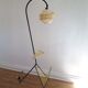 Lampadaire tripode vintage