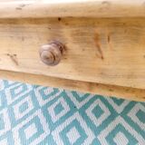 Antique wooden coffee table