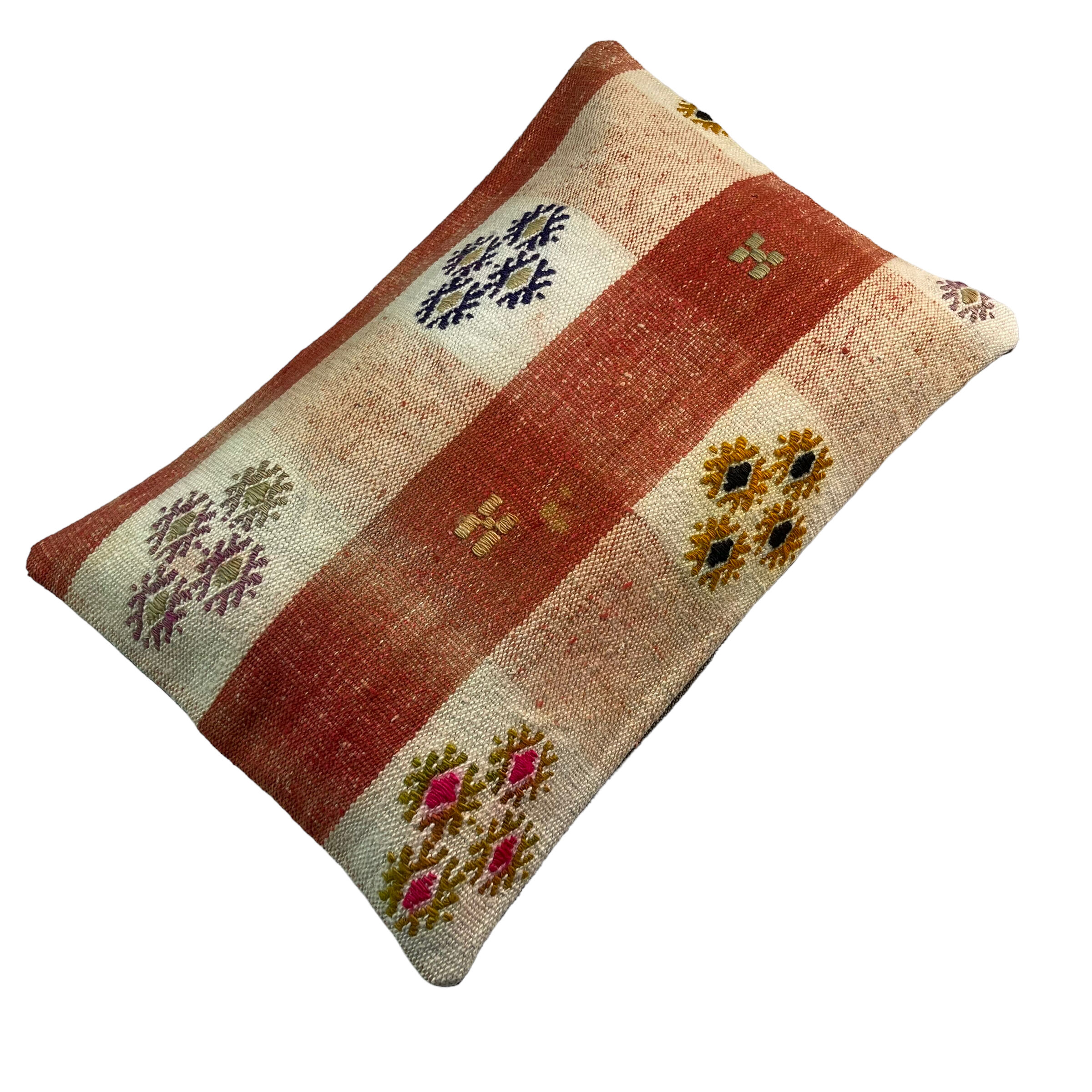 Housse de coussin kilim turc vintage 30x50cm