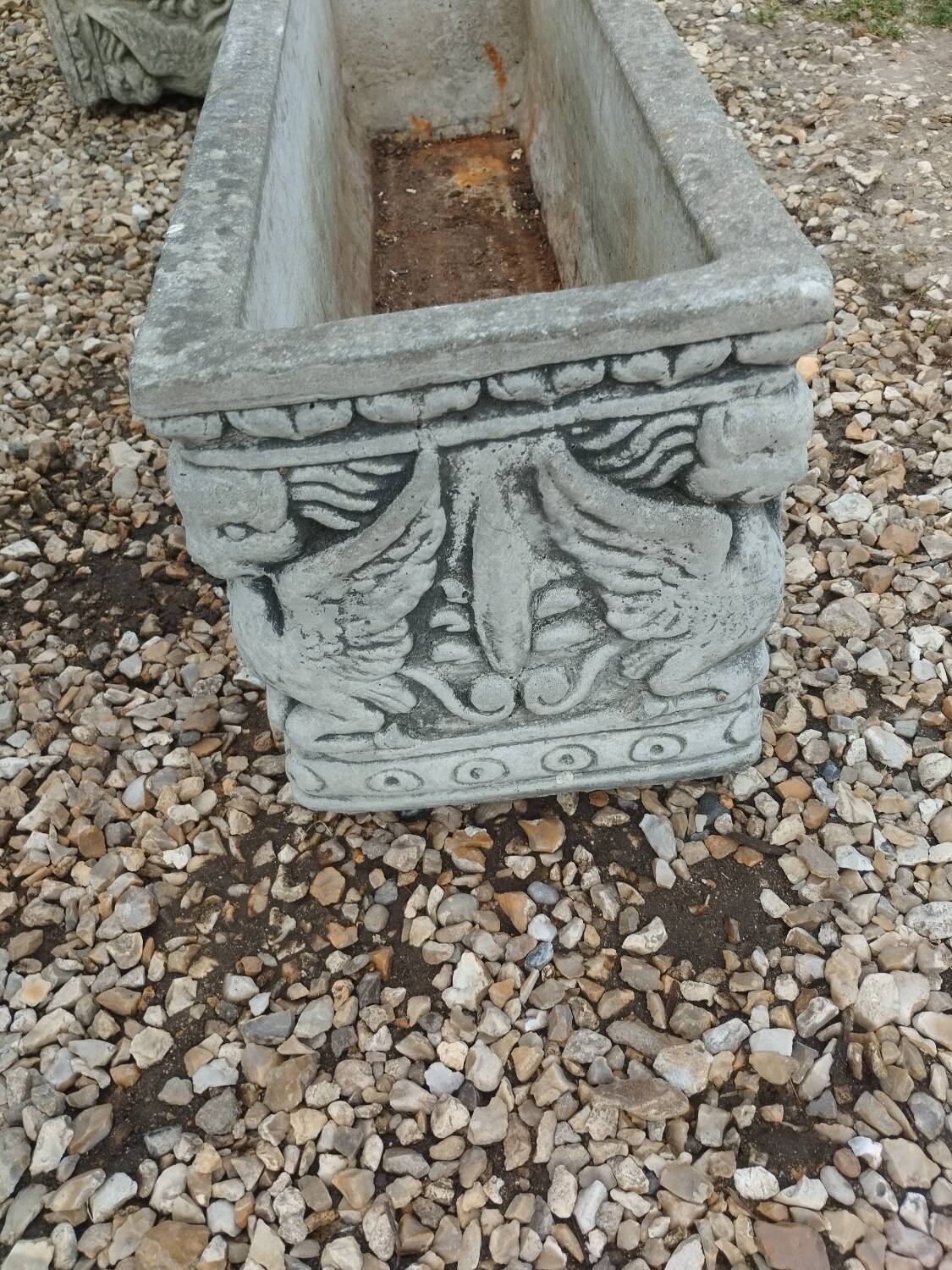 Pair of ancient stone Médicis planters