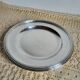 CHRISTOFLE Round Plate in silver-plated metal