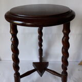 Wood tripod stool