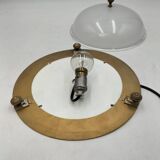 Holophane glass ceiling light