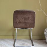 Vintage chair in chrome tubing – 1960s/70s