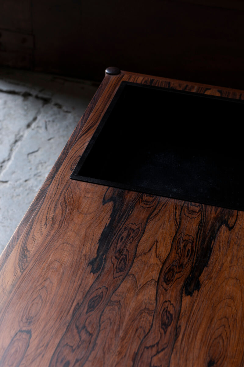 Plant stand table in rosewood, Denmark, 1960’s