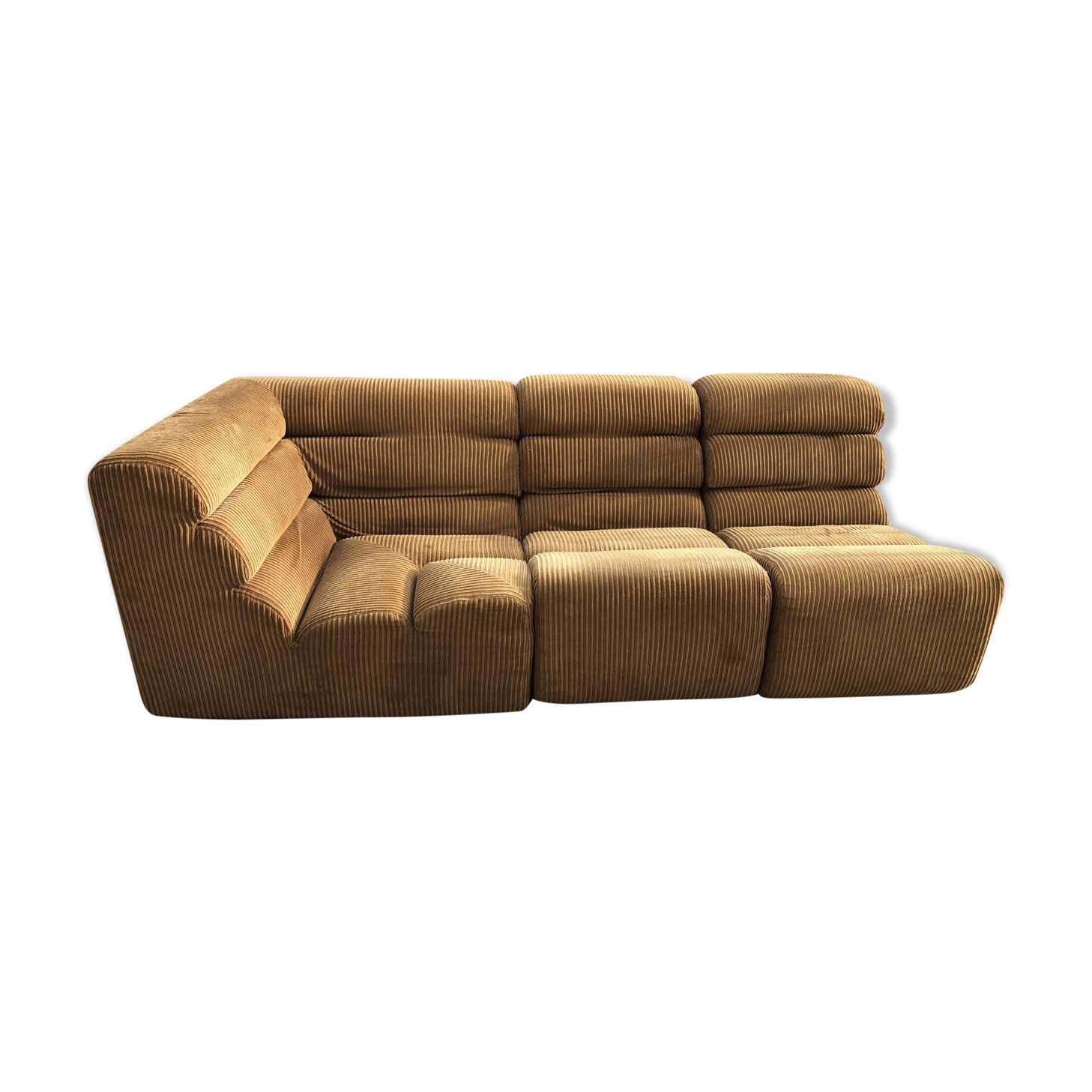 Sofa in velvet vintage