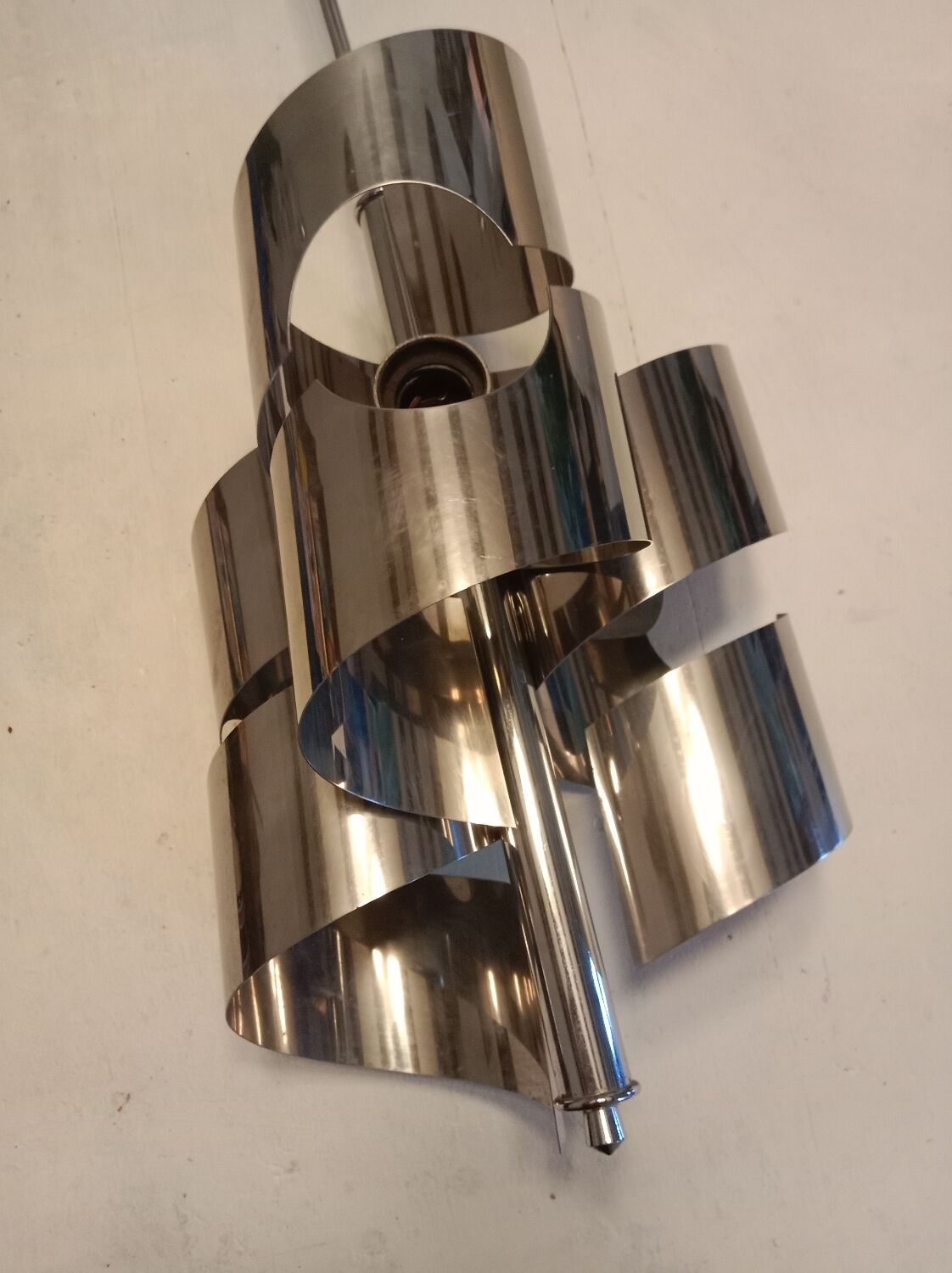 Suspension chrome 3 feux