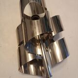 3-light chrome suspension
