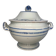 France, Fretel earthenware soup tureen with apple, 19th century