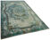 Handmade Contemporary Turkish 1970s 189 cm x 296 cm Blue Carpet