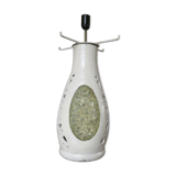 Ceramic lamp and resin "Accolay" 50s 60s
