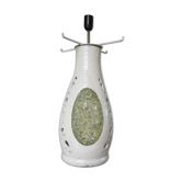 Ceramic lamp and resin "Accolay" 50s 60s