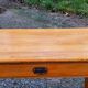 Writing table oak desk feet bobbins from the 50s