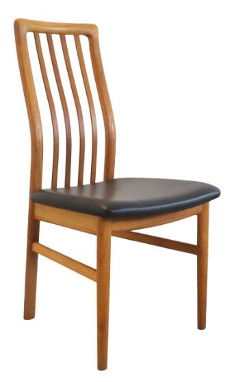 Set van 6 Kai Kristiansen voor Schou Andersen stoelen 'Lille Arden'