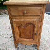 Vintage solid wood bedside table