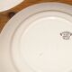 Set of 4 dinner plates and round top, K & G Luneville faience model "Rafael"