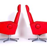 Fauteuils vintage ajustables 1970s