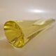 Bohemian soliflore vase, citrine glass
