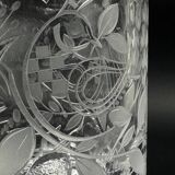 Crystal vase by Bjorn Wiinblad for Rosenthal, limited edition numbered 63/100
