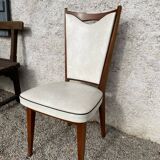 Set of 6 Scandinavian design chairs