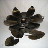 Water lily table lamp - Jansen style from the 70s