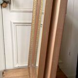 Large gilded wood mirror