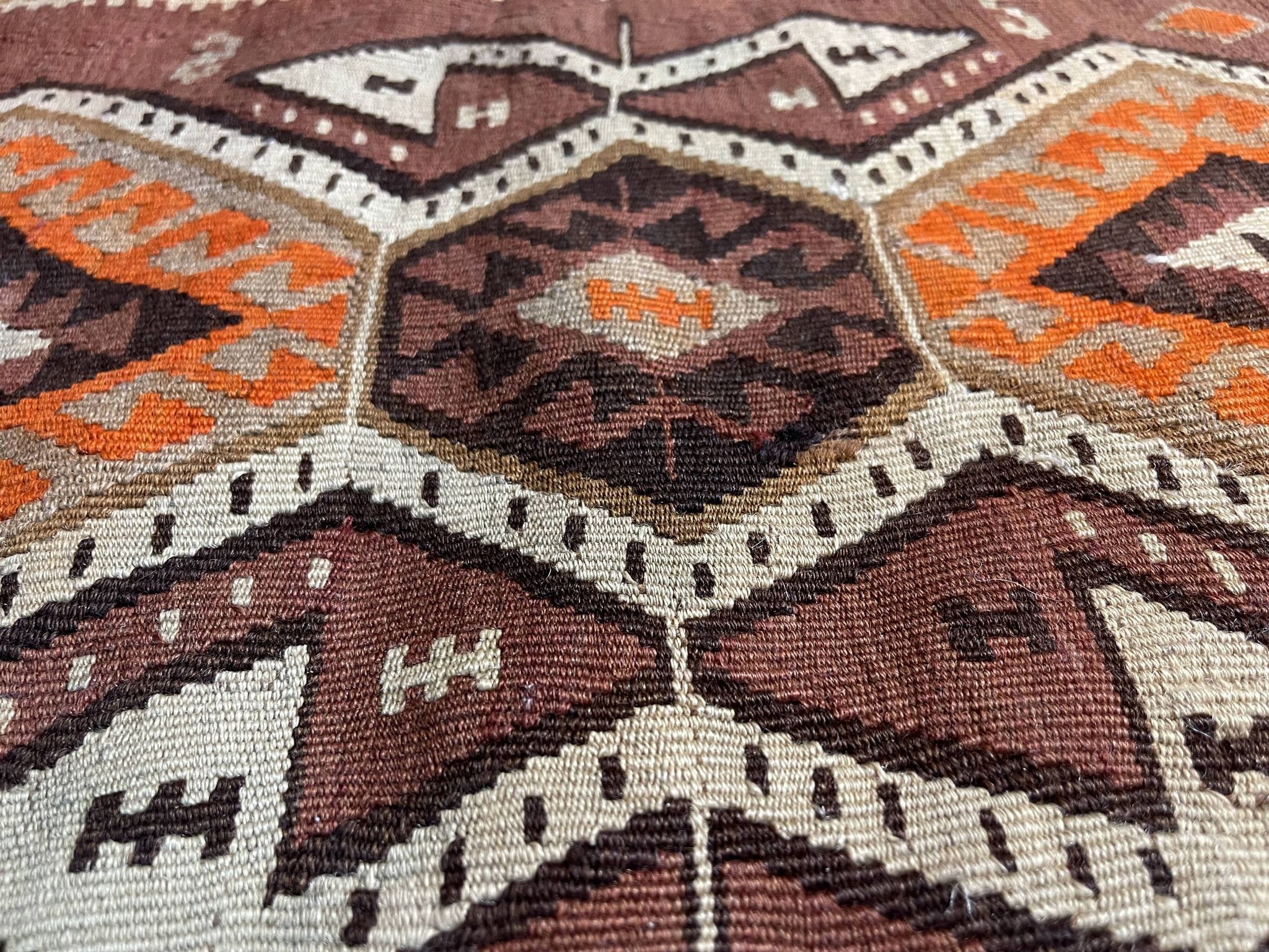 Tapis kilim turc vintage 95 x 48 cm