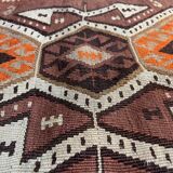 Vintage turkish kilim rug , 95 x 48 cm