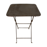 Table de jardin pliante en metal